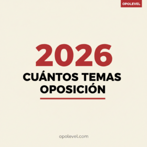 Cuántos temas tiene la oposición y cómo es el temario LOMLOE 2026 por etapa