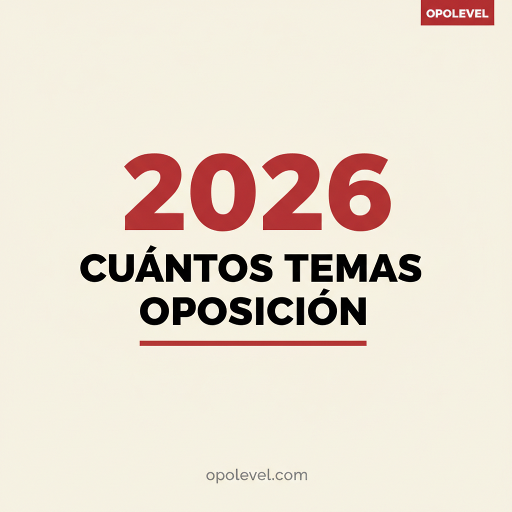 Cuántos temas tiene la oposición y cómo es el temario LOMLOE 2026 por etapa