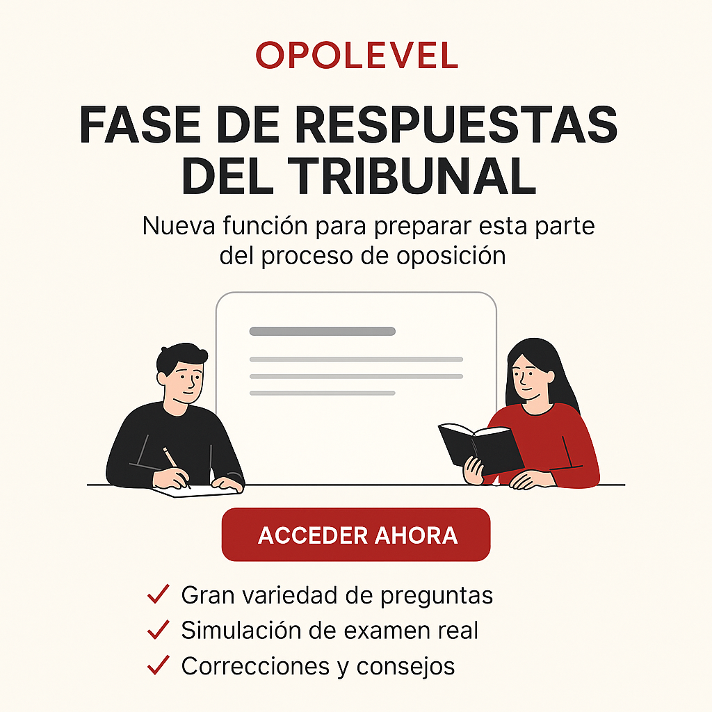 Nuevo en el Simulador: Practica las Respuestas al Tribunal en Tiempo Real