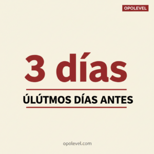 Últimos 3 días antes de la defensa oral en Madrid: Checklist imprescindible
