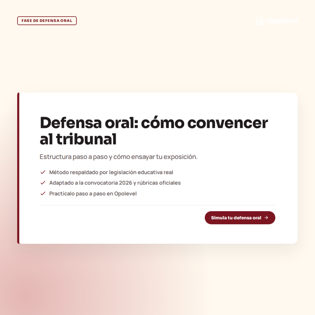 Defensa oral de la programación: cómo superar los plazos de reclamación y convencer al tribunal