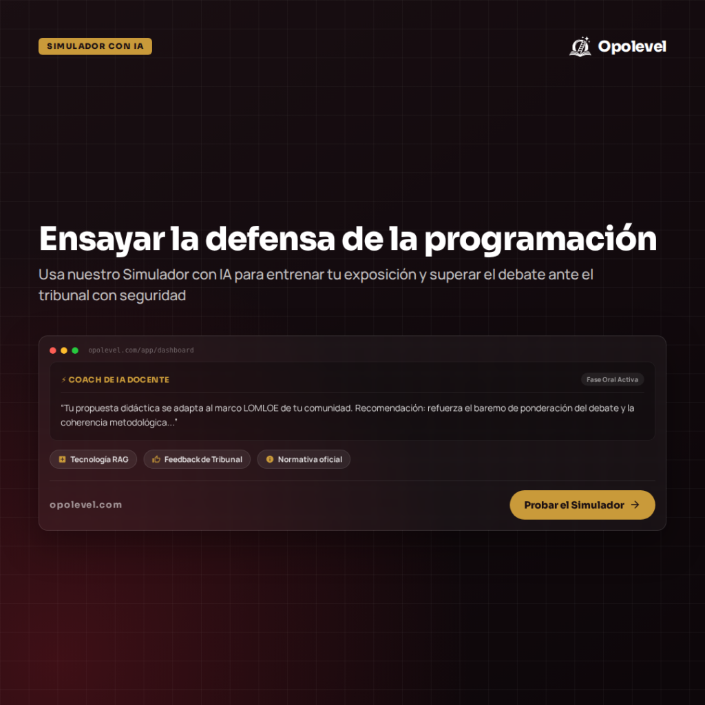 Defensa de la programación: cómo ensayar con el simulador de tribunal para hablar con seguridad y asegurar la plaza