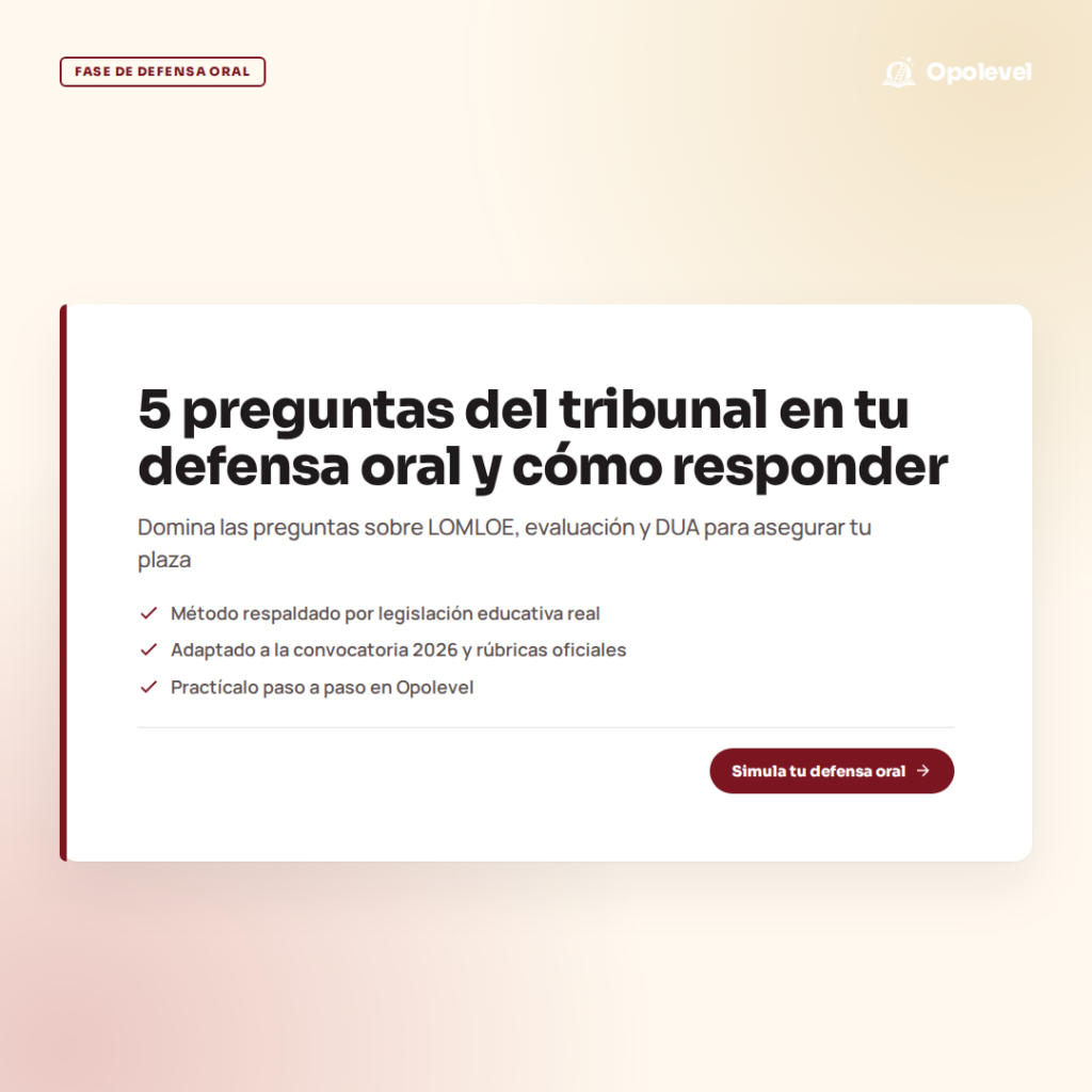 Cómo afrontar el debate con el tribunal en la defensa oral: 5 tipos de preguntas que te van a hacer