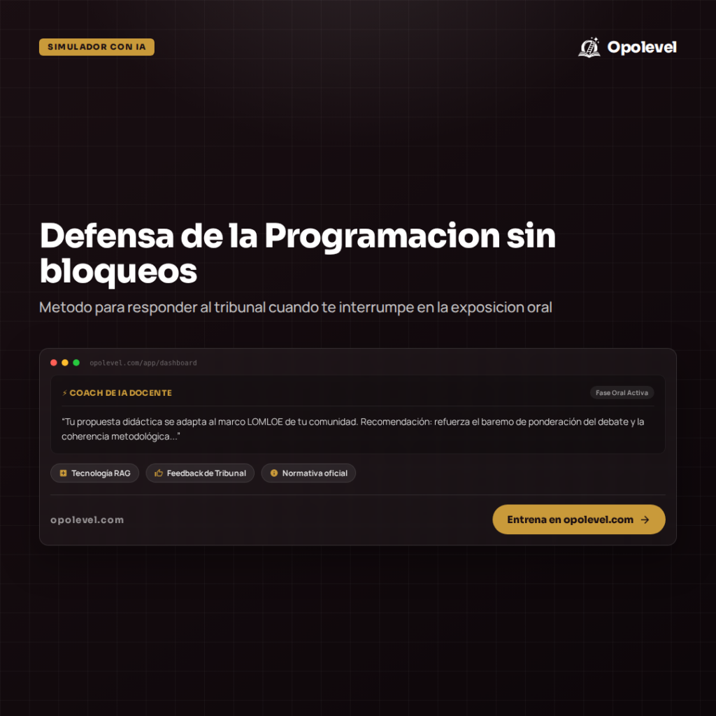 Defensa de la programación: cómo responder al tribunal cuando te interrumpen