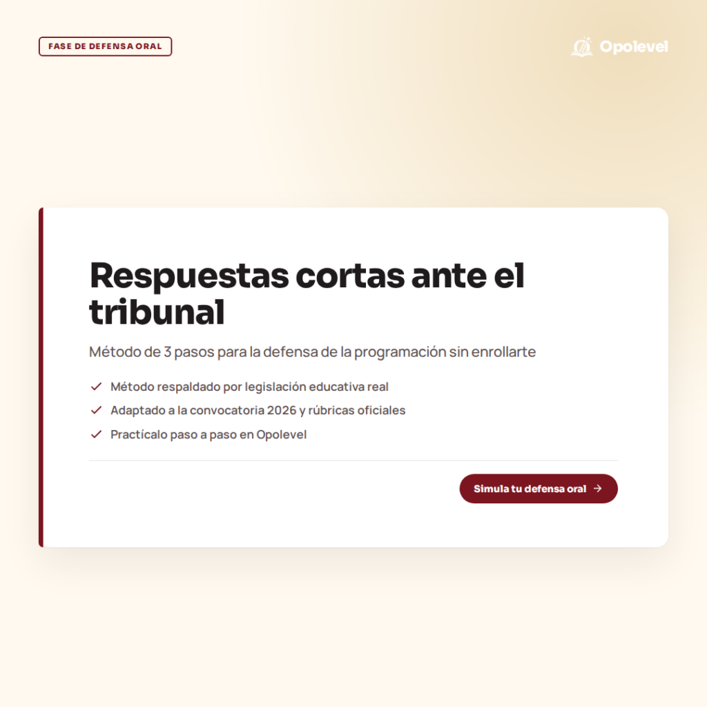 Defensa de la programación: método de 3 pasos para responder al tribunal sin enrollarte
