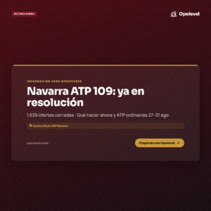 Navarra ATP 109: participación cerrada — checklist de resolución y ATP ordinarias