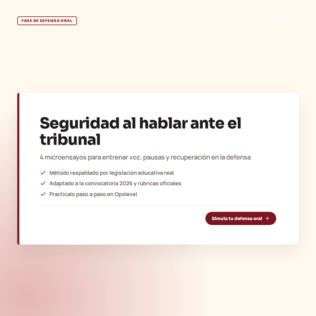 Defensa de la programación: 4 microensayos para ganar seguridad al hablar ante el tribunal