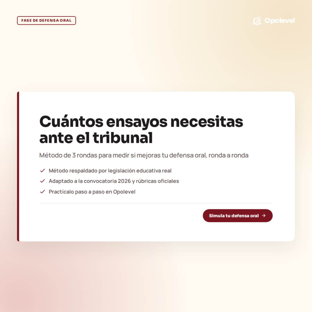 Cuántos ensayos necesitas ante el tribunal: cómo medir tu mejora ronda a ronda (con simulador)